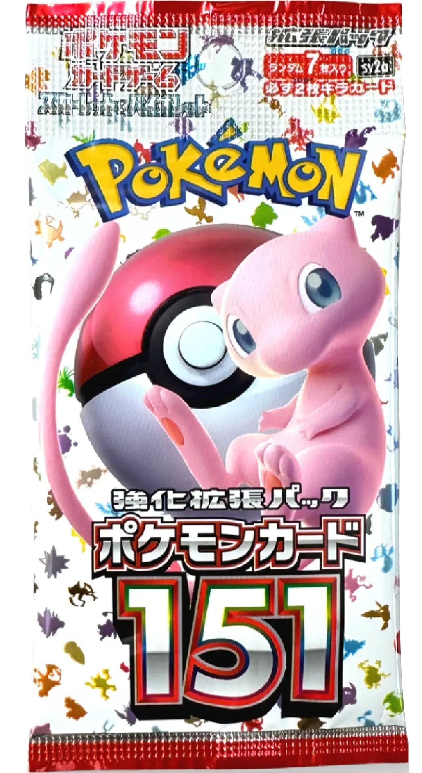 Pokemon 151 sv2a Japanese Booster Pack