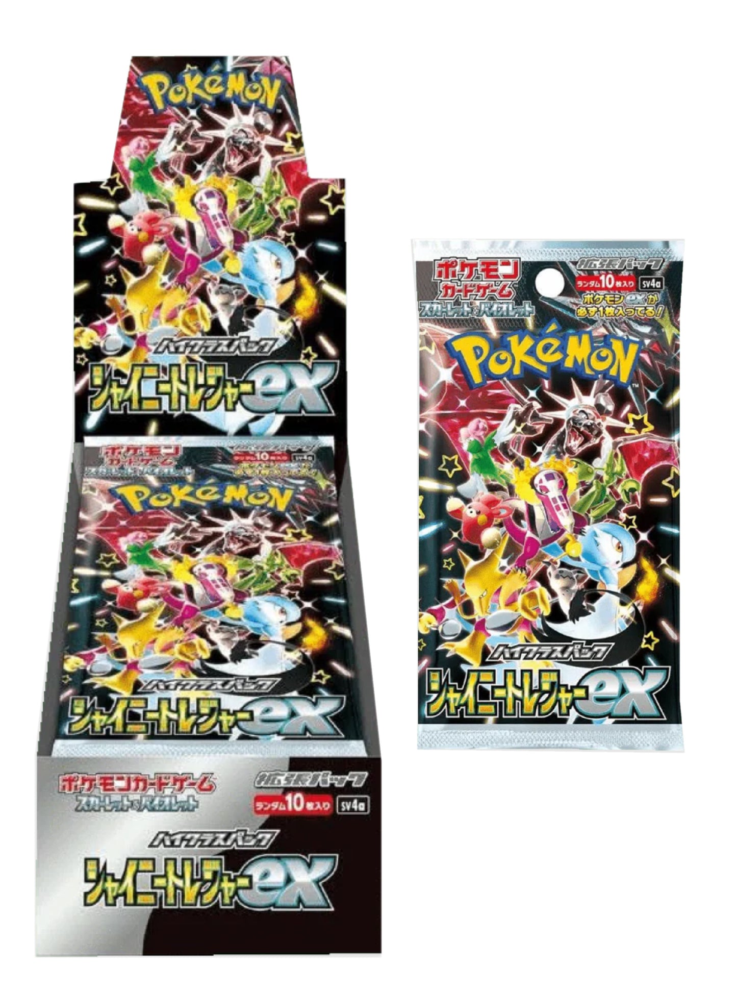 Shiny Treasure ex sv4a Booster Box