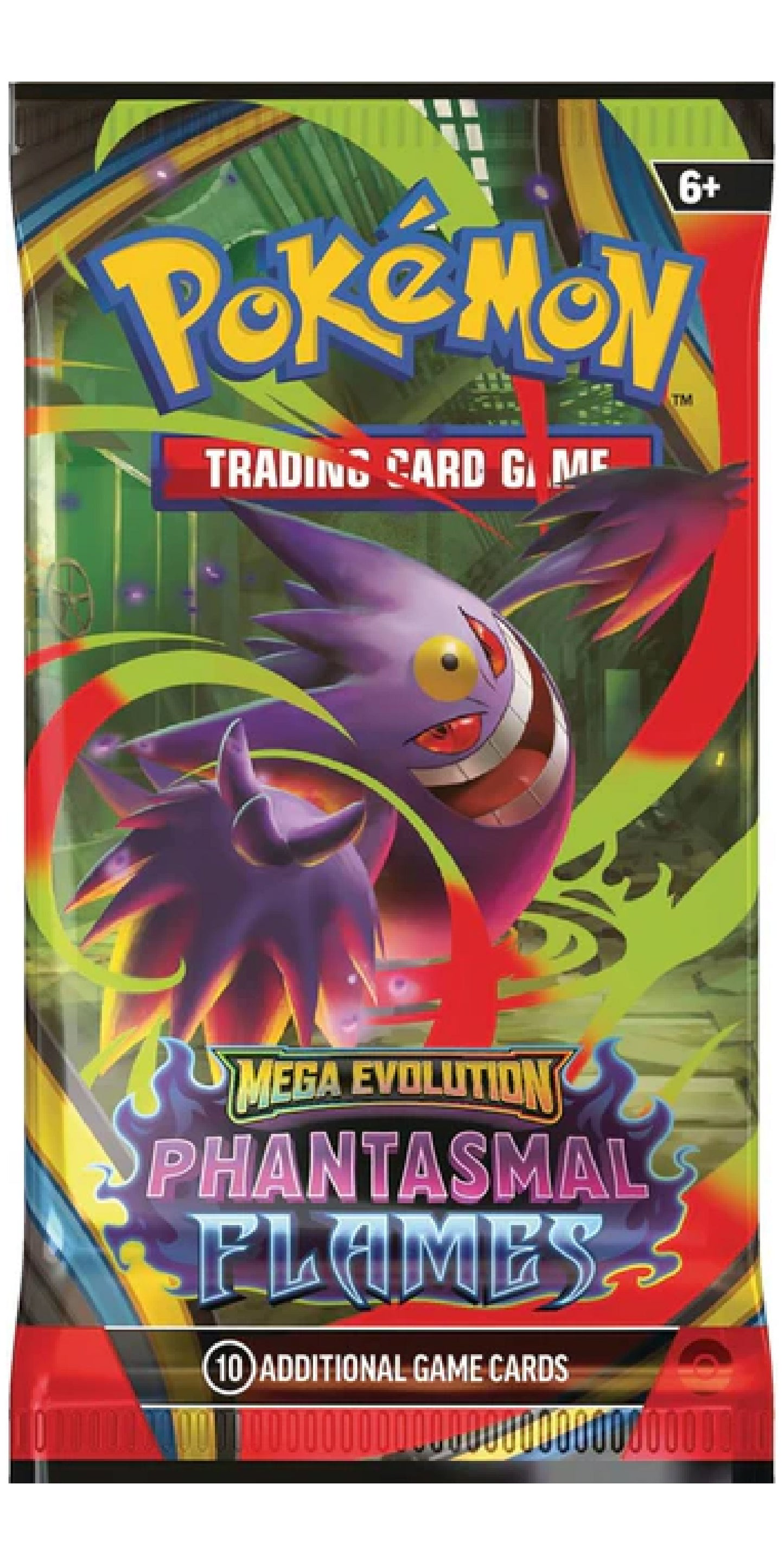 Pokemon TCG Mega Evolution Phantasmal Flames Booster Pack